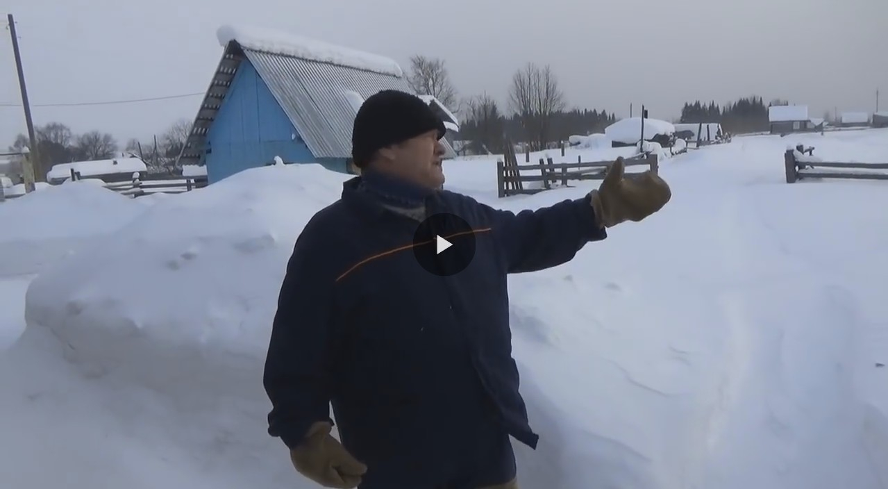 Житель села в Коми, в котором живут 400 человек, снял видео для Путина
