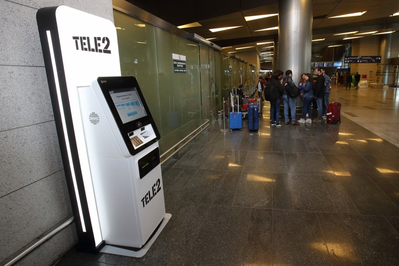 Tele2 первой запустила симкомат с биометрической идентификацией