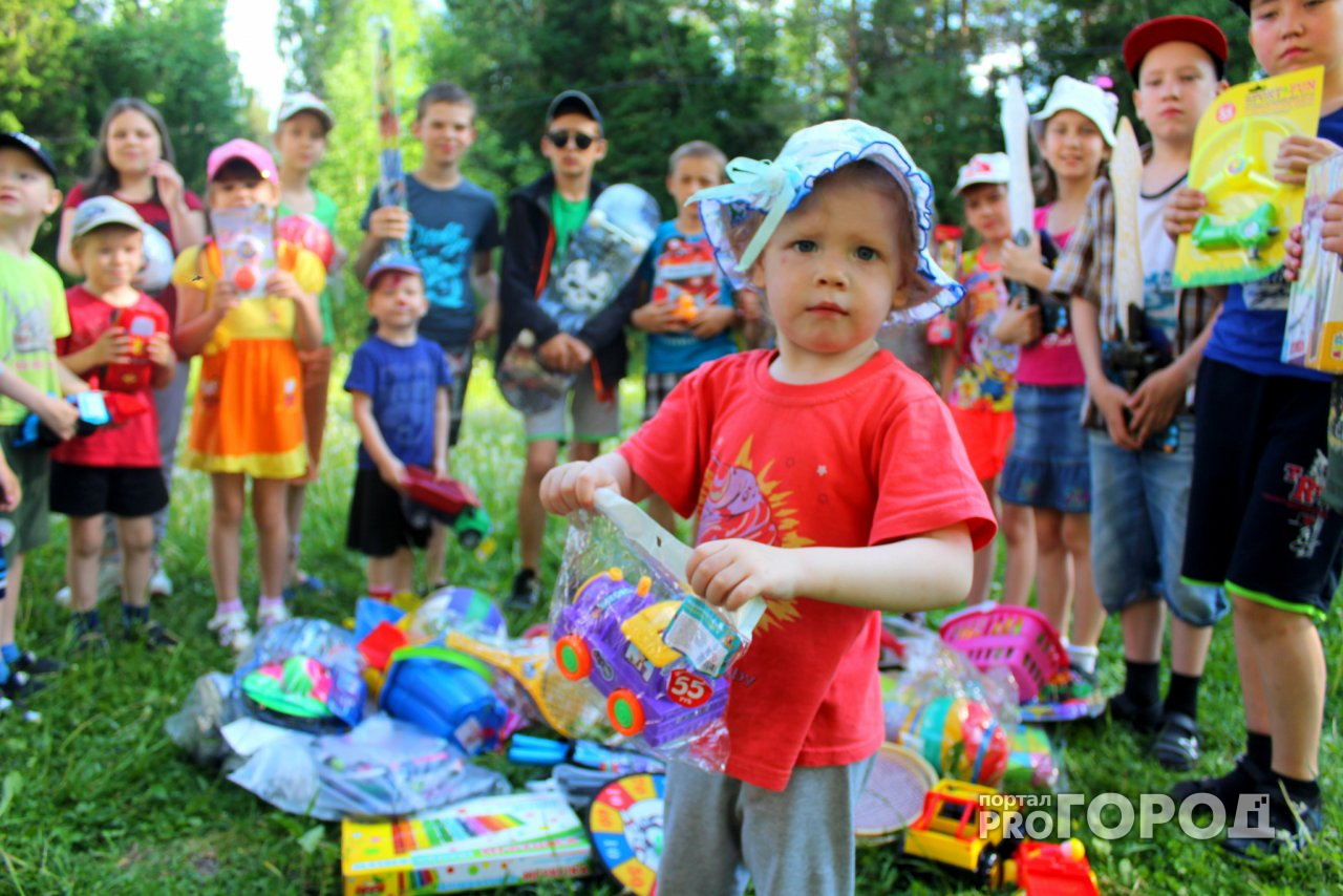 Сыктывкарцы подарили детям из реабилитационного центра лето и праздник!