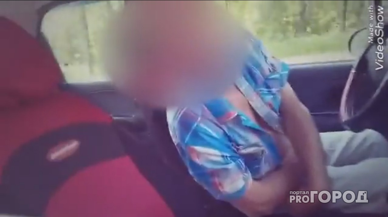 В Сыктывкаре мужчина онанировал напротив учебного заведения, сидя в машине (видео)