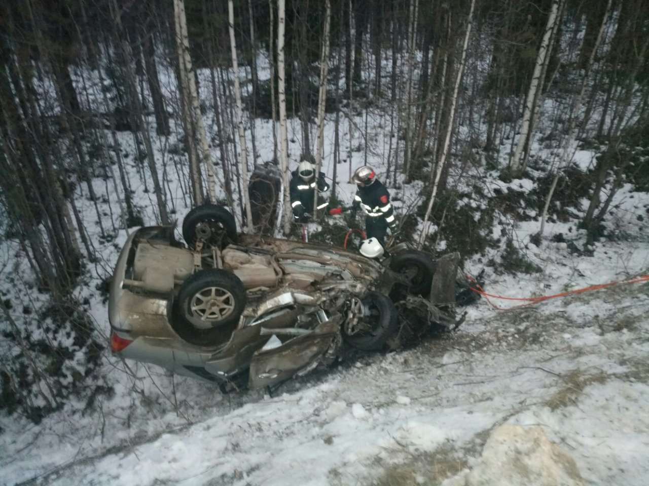В Коми автокатастрофа унесла жизни двоих человек (фото)