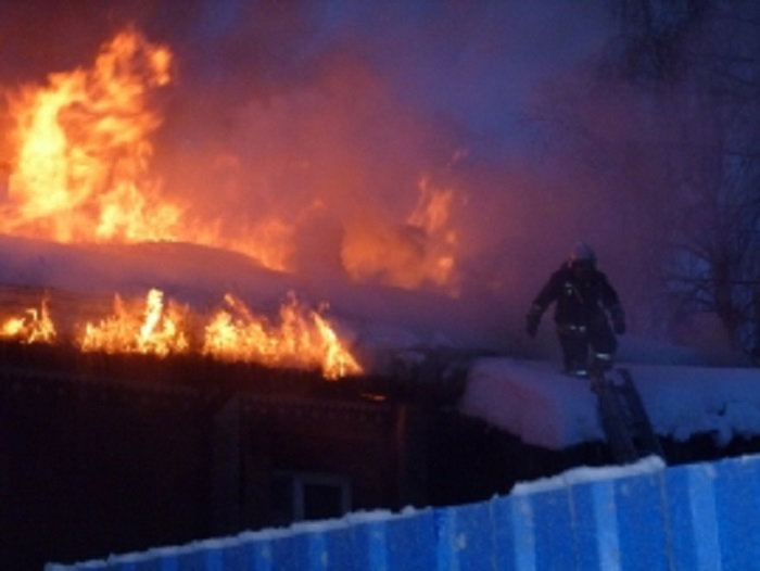 В Коми на месте пожара в жилом доме нашли труп женщины