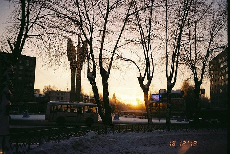 Фото дня: зимний утренний солнечный Сыктывкар