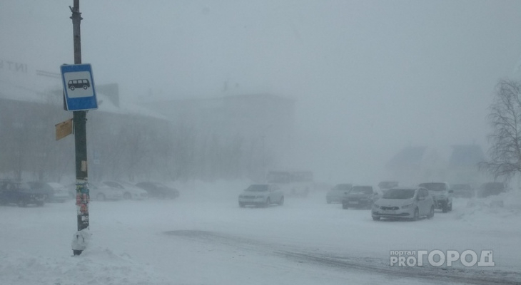 Синоптики рассказали, сколько снега выпало за ночь в Сыктывкаре