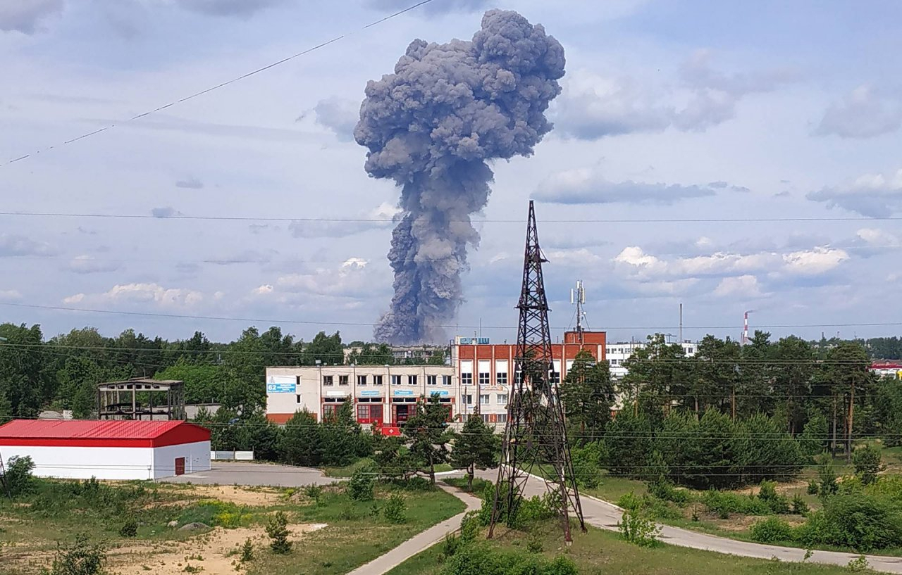 В Дзержинске произошел взрыв в цехе по производству тротила