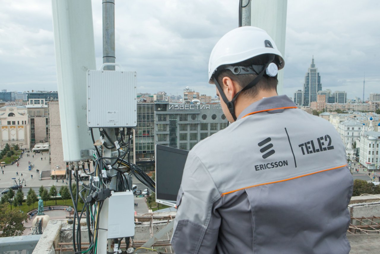Tele2 и Ericsson запустили 5G интернет