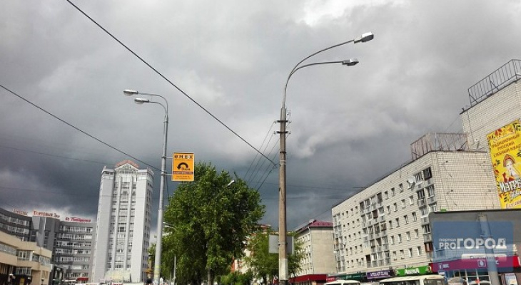 Погода в Сыктывкаре на 15 августа: прохладное утро и дождливый вечер