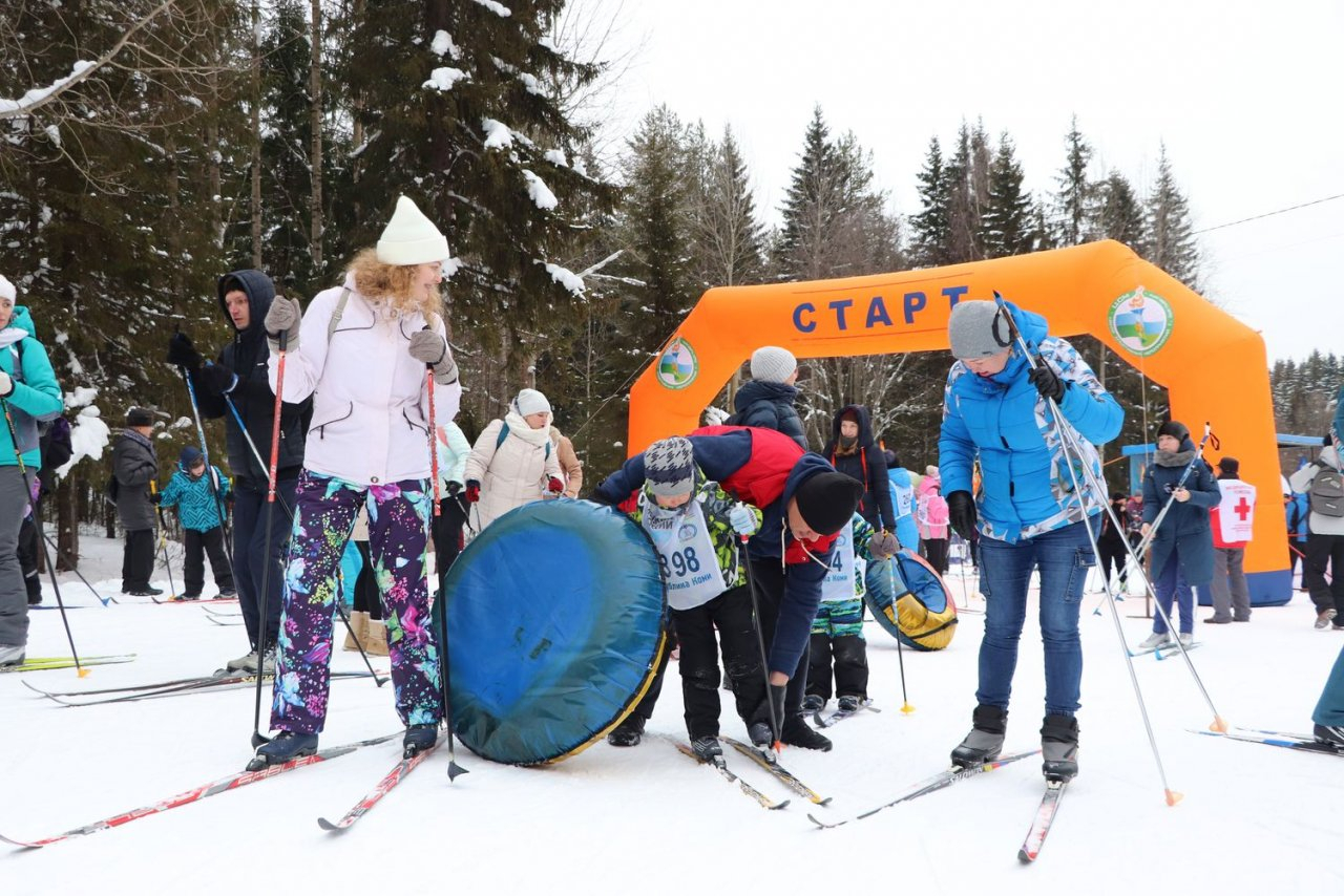 «Сыктывкарец - значит лыжник»: как прошла «Лыжня России» в столице Коми (фото)