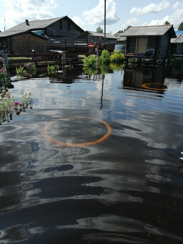 В Коми «затонули» почти 60 домов