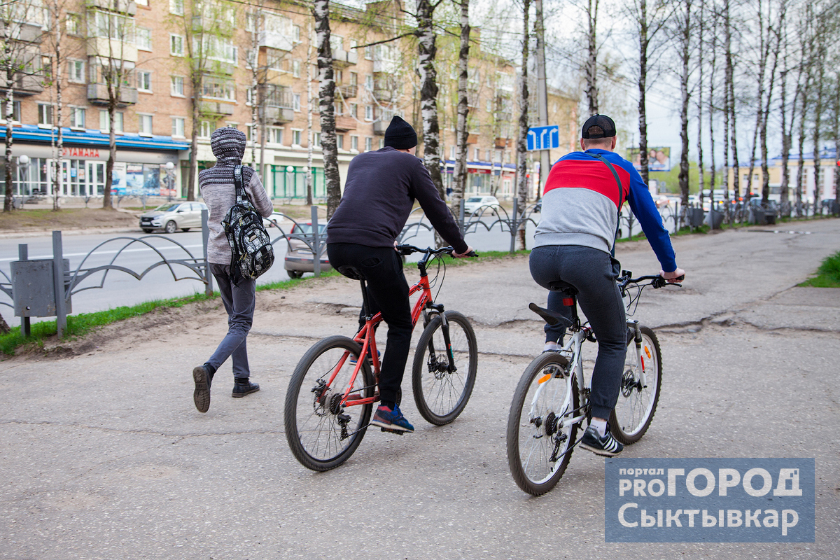 Разные для детей и для взрослых: в Сыктывкаре наконец-то могут появиться велодорожки