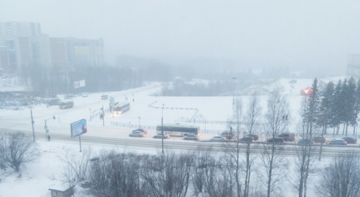 За январь из Сыктывкара вывезли более 40 000 кубометров снега