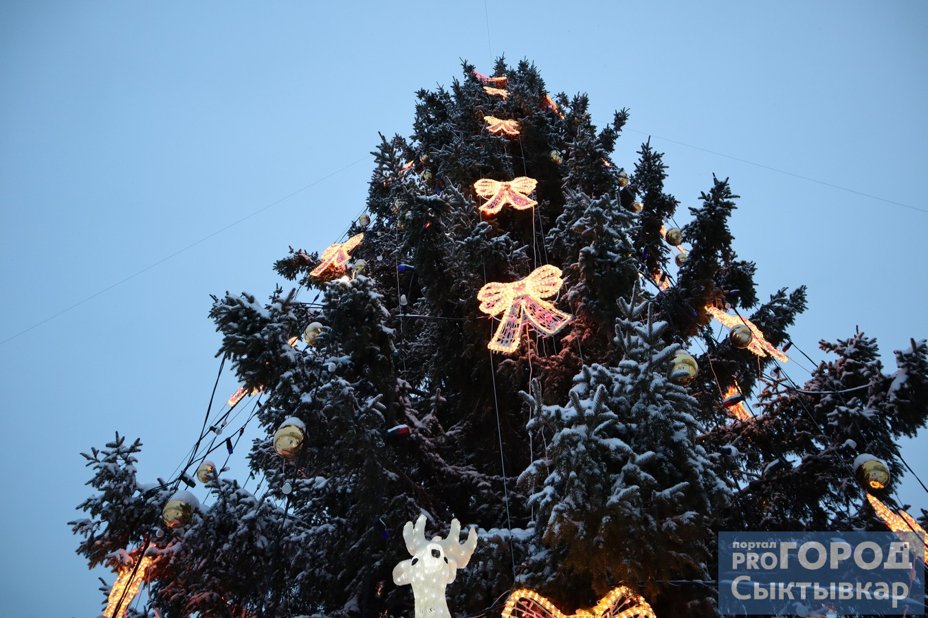 Новогодняя елка из Сыктывкара станет украшениями из дерева
