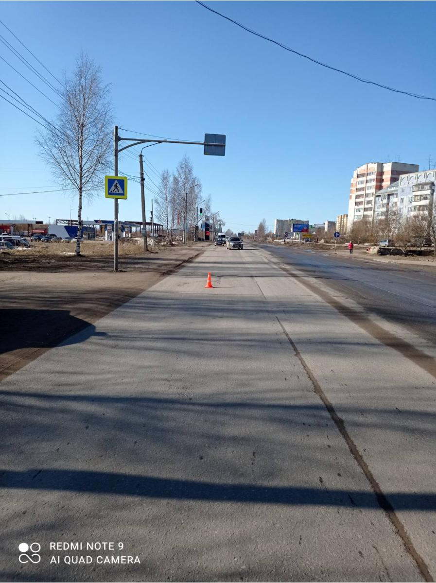 В Сыктывкаре на пешеходном переходе сбили 14-летнюю девочку