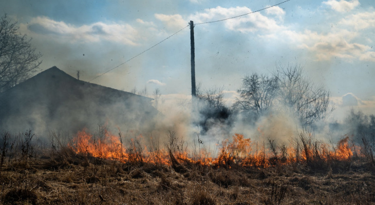 В двух районах Коми сохранится максимальный уровень пожароопасности