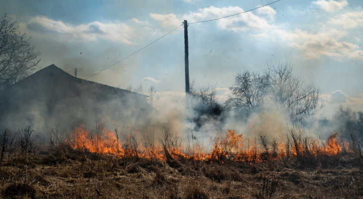 В одном из районов Коми объявлен а высокая пожароопасность