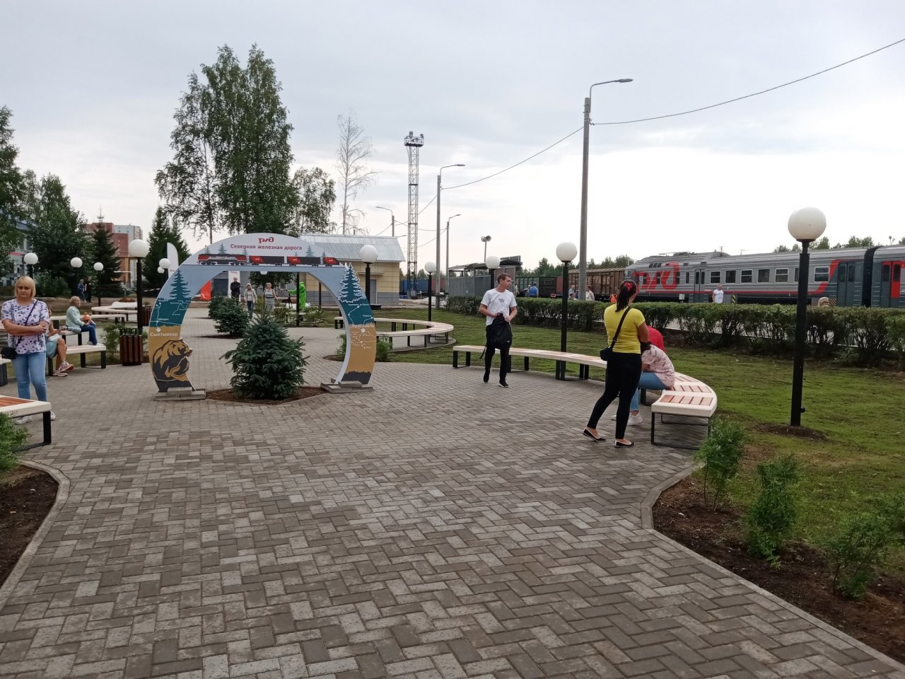 Эксперты раскритиковали новую площадку возле ЖД вокзала в Сыктывкаре