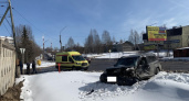 В Сыктывкаре водитель Nissan выехал прямо под КамАЗ
