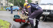 В Сыктывкаре спасали людей из "горящей" гостиницы в центре города