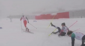 Во время массового завала лыжниц на трассе в Сочи пострадала спортсменка из Коми 