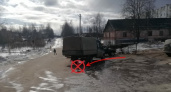 Под Сосногорском бабушка попала пол колеса грузовика и получила травмы