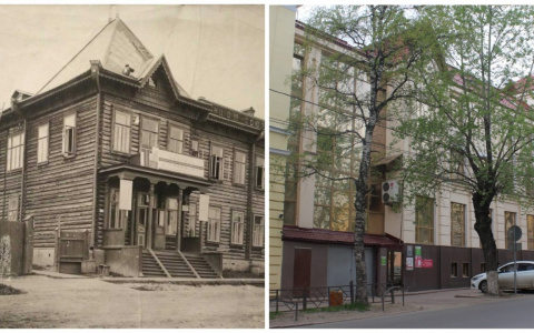 До и после: история 89-летнего дома напротив «Звездного» в Сыктывкаре