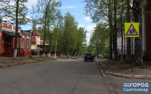 В Сыктывкаре на спуске в Кировский парк срубили все деревья, чтобы сделать тротуары (фото)