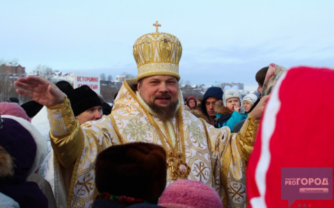 Архиепископ Питирим рассказал, зачем сыктывкарцам купаться в проруби на Крещение