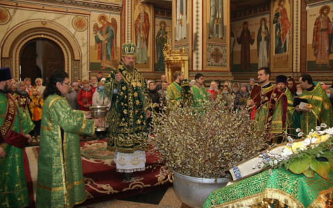 Православные христиане в Коми празднуют Вербное воскресенье